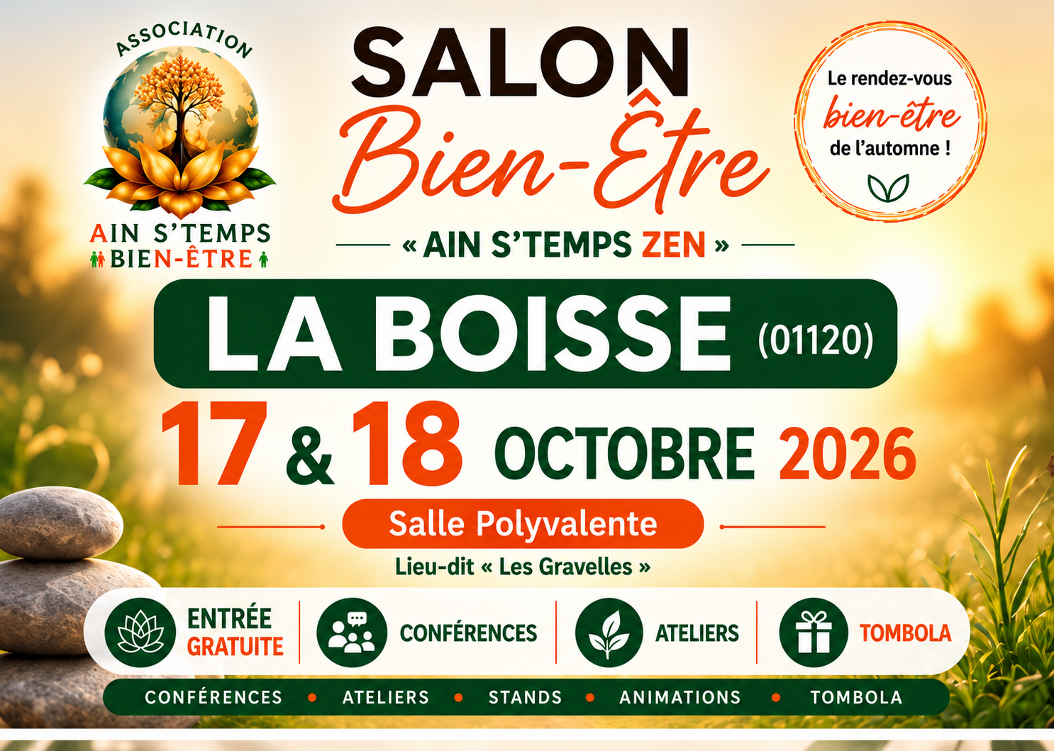 Salon Bien-Être Ain S’Temps Zen à La Boisse